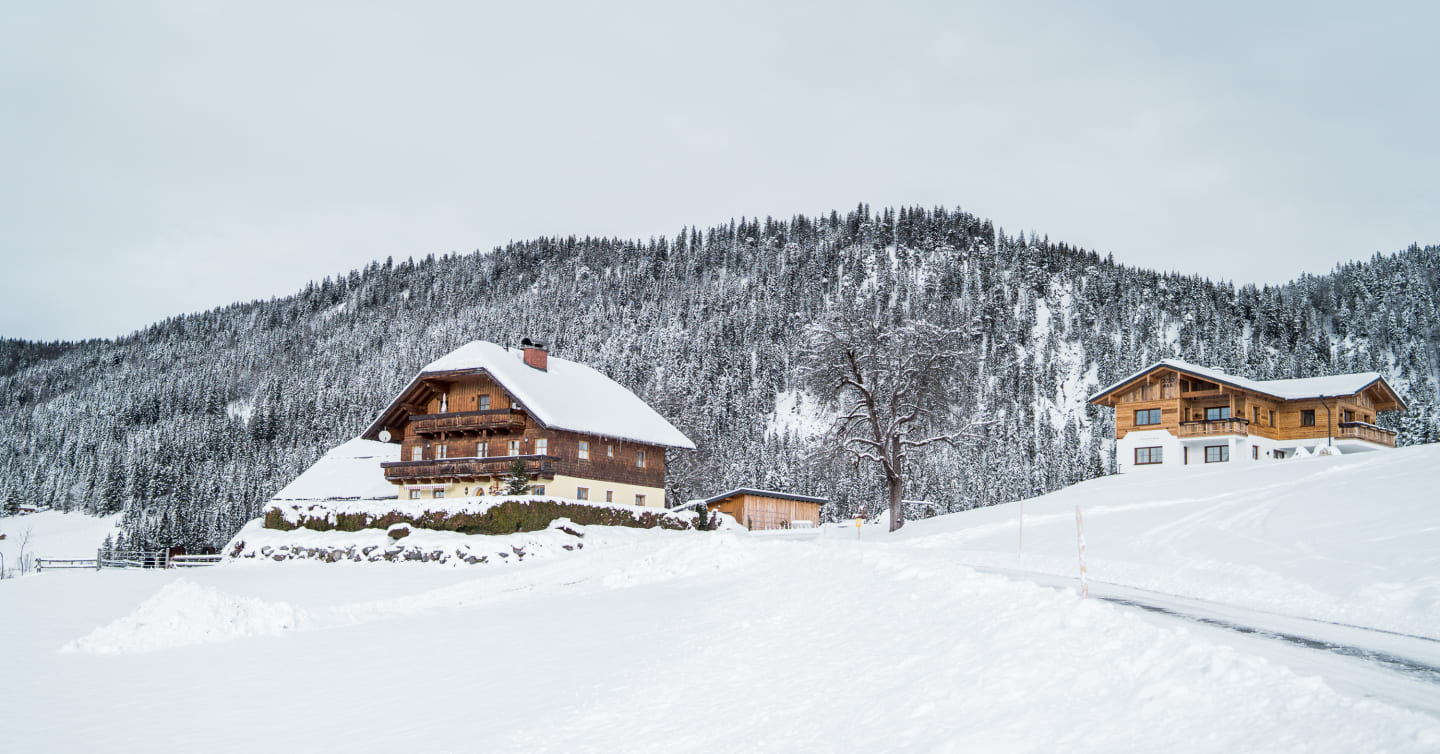 Winterurlaub am Bauernhof im Salzburger Land, Österreich